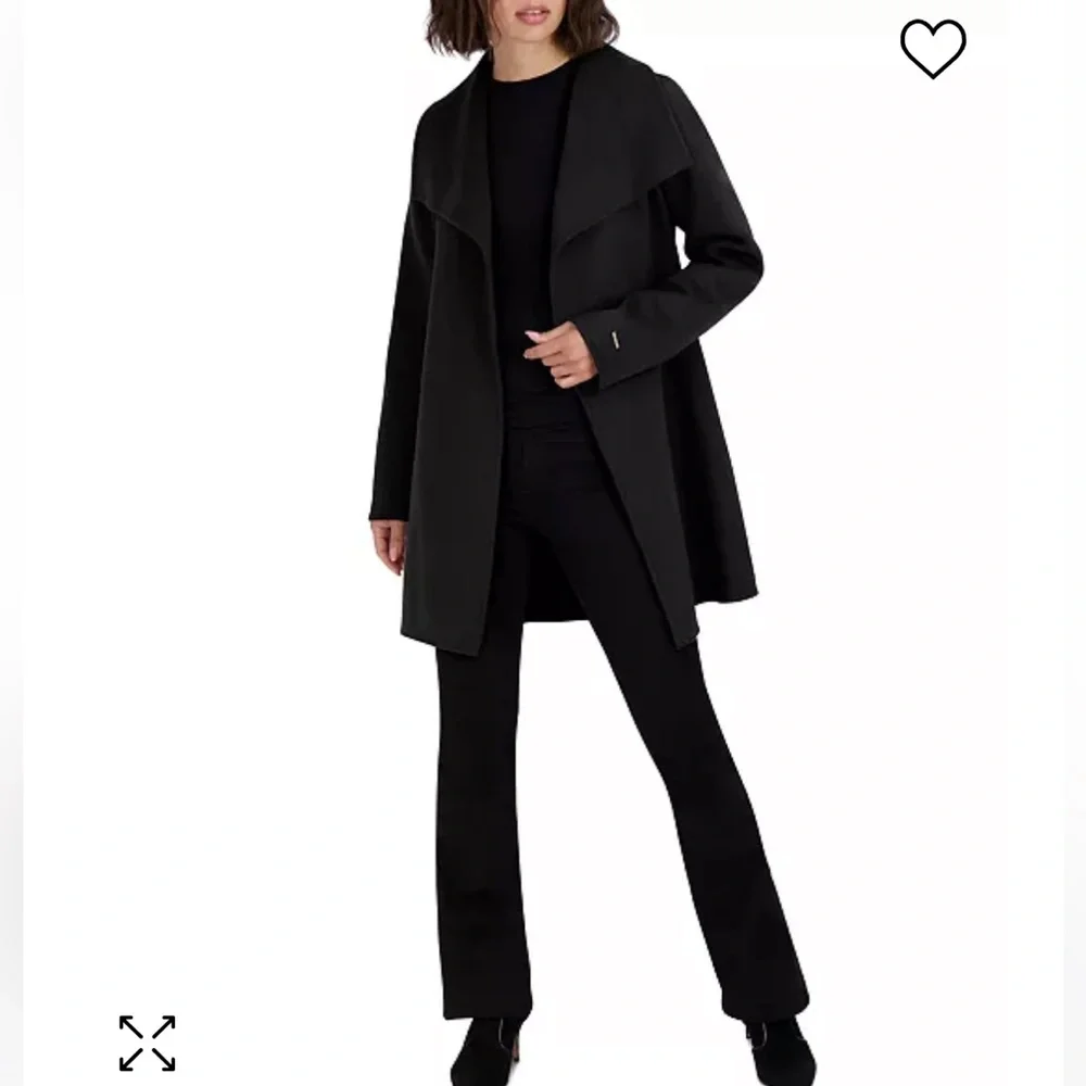 Tahari wrap coat - Picture 7 of 7